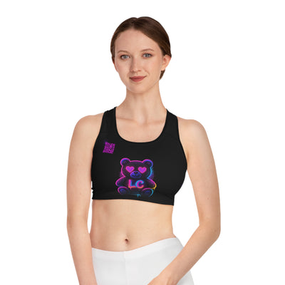 Pre-Order Neon LoveBear™ Glow Women Sports Bra