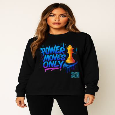 Pre-Order Power Moves Only™ Glow King Mens Crewneck Sweatshirt