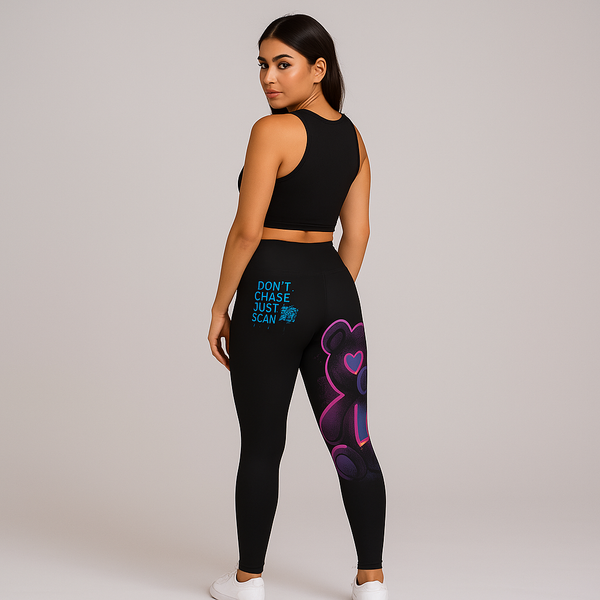 Pre-Order Neon LoveBear™ Women Glow Leggings