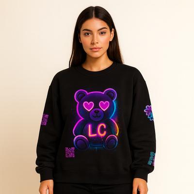 Pre-Order Neon LoveBear™ Glow Women Crewneck