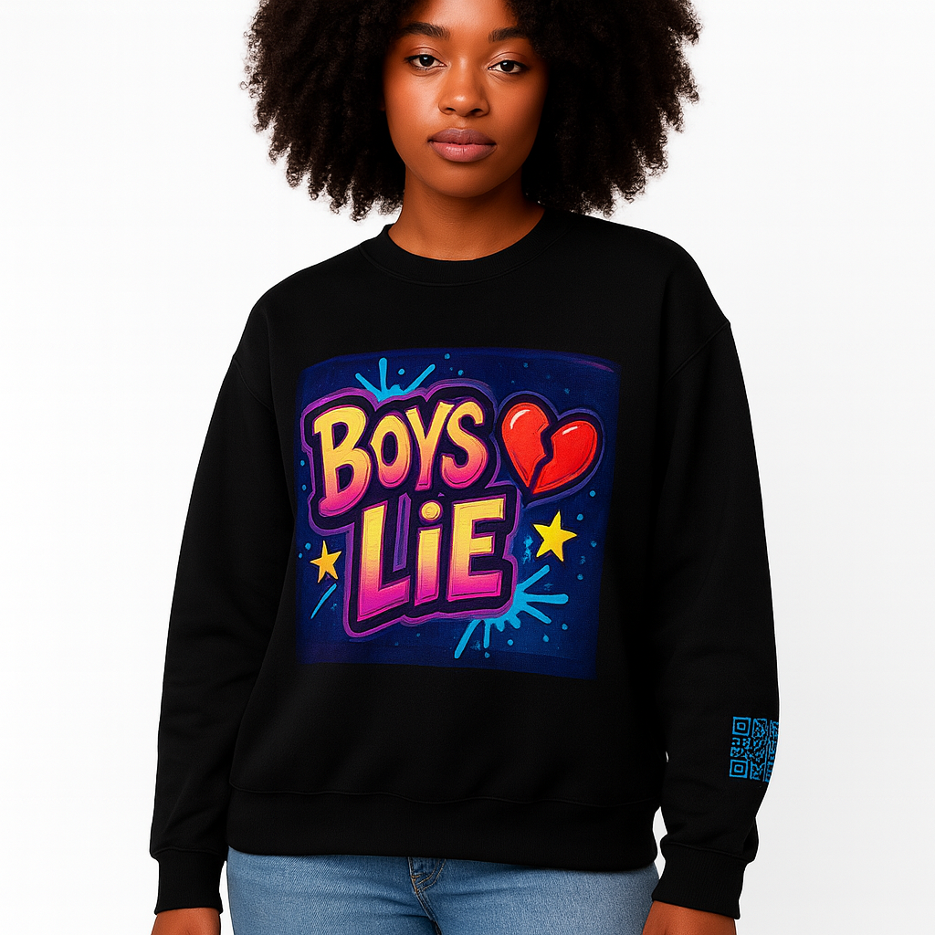 Pre-Order Boys Lie™ Neon Heartbreaker Crewneck Women Sweatshirt