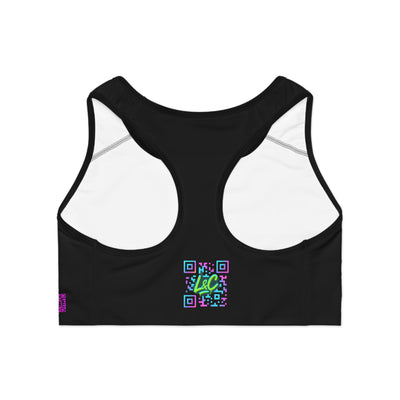 Pre-Order Neon GlowFly™ Butterfly Women Sports Bra