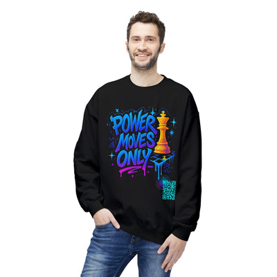 Pre-Order Power Moves Only™ Glow King Mens Crewneck Sweatshirt